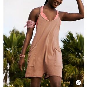 Free People Hot Shot Romper- Small